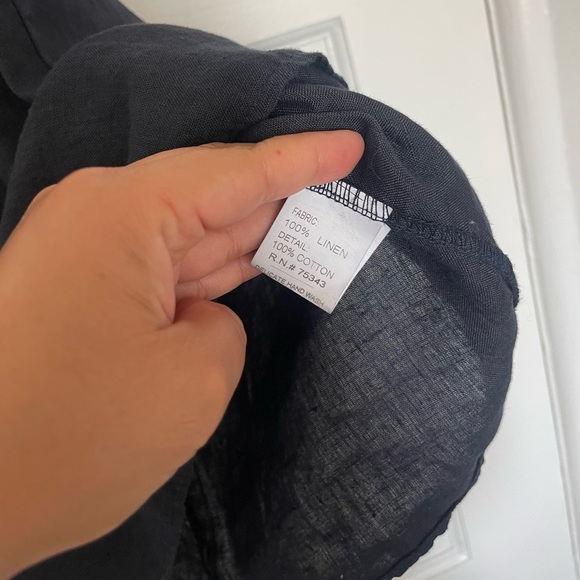 Bellambia sleeveless 100% linen blouse - Picture 2 of 6